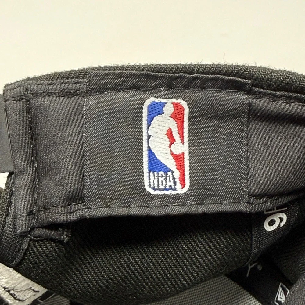New Era 9FIFTY Utah Jazz Snapback Hat Black White NBA‎ Basketball Cap Flat Bill